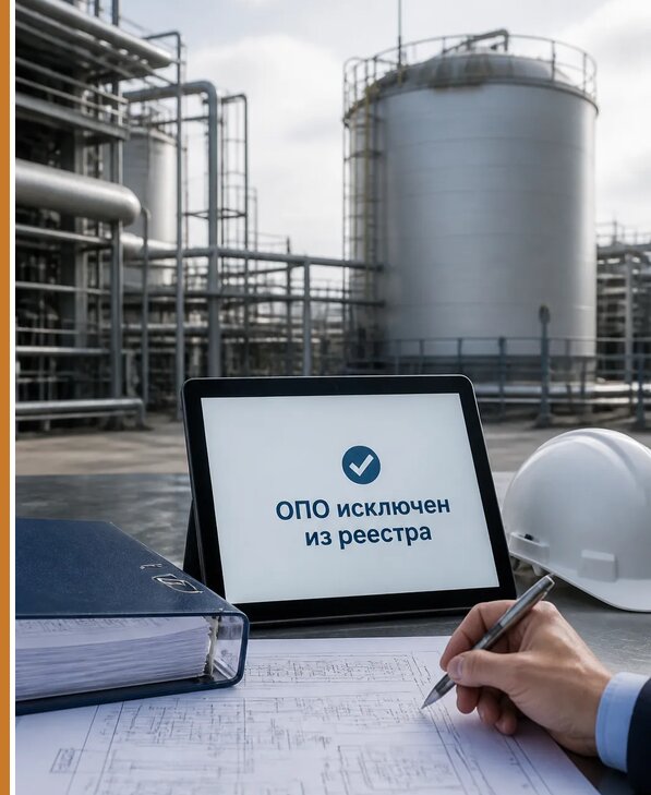 Исключение ОПО из госреестра в Тюмени от 30621 р. | Авеста ОТиПБ
